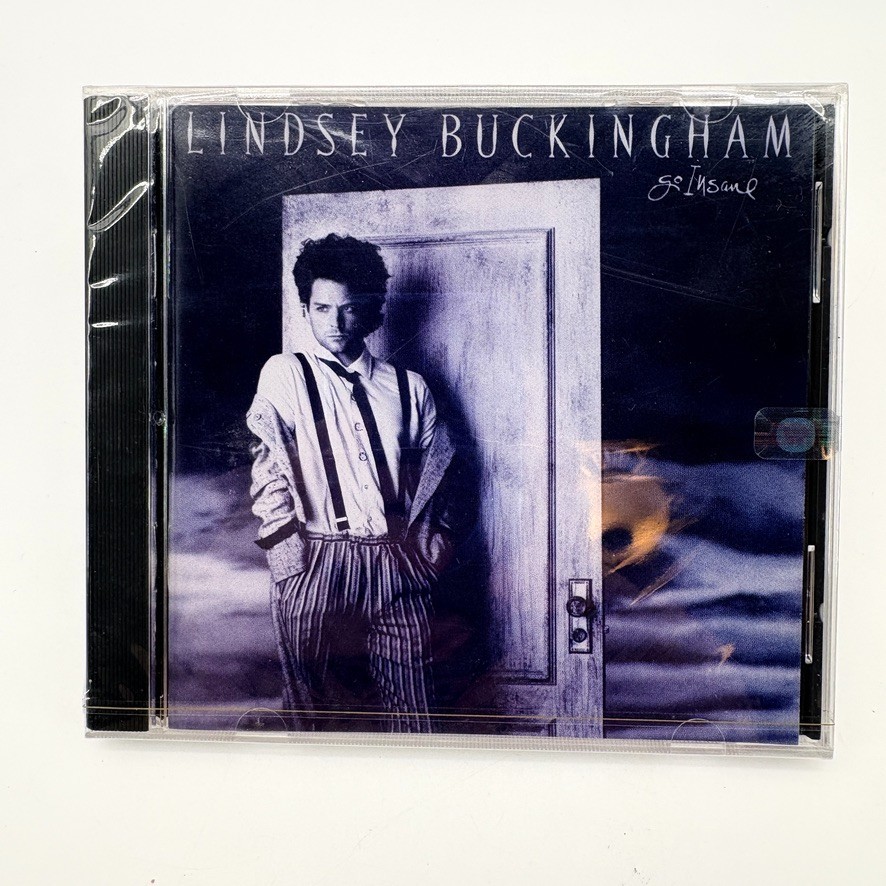 New Sealed Lindsey Buckingham 'Go Insane' CD, 1984 New Sealed Lindsey Buckingham 'Go Insane' CD, 1984