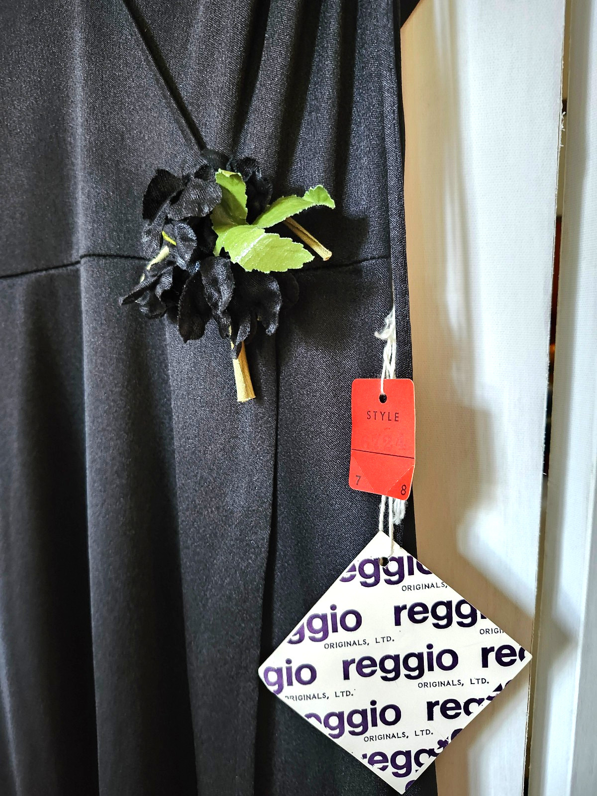 Amazing Vintage Reggio\'s  70\'s Black Studio 54 Disco Ballerina Frock  Xs/S