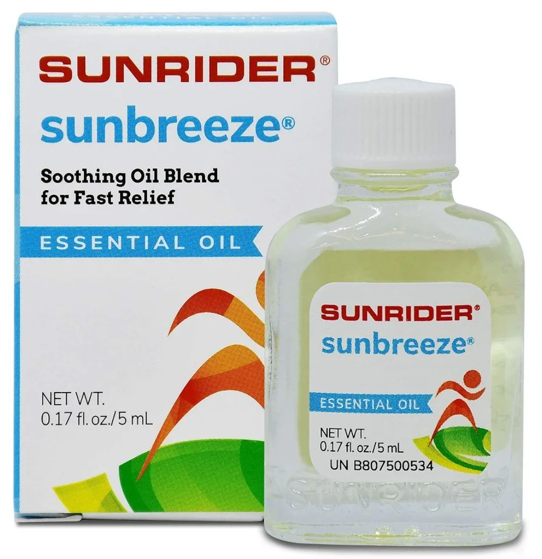 LQQK~1 Bottle Sunrider Sunbreeze Essential Oil 0.17fl.oz Pain Relief Muscle