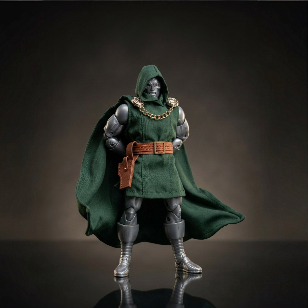 1/12 Custom Marvel Universe Doctor Victor Von Doom Clothes Set Soft Goods