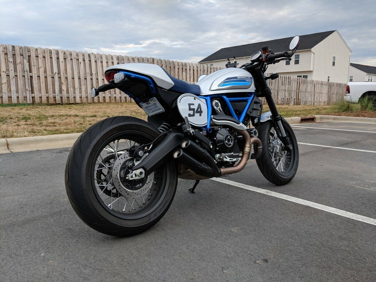 Ducati Scrambler Fender Eliminator / Tail Tidy + Swingarm Cleanup Kit