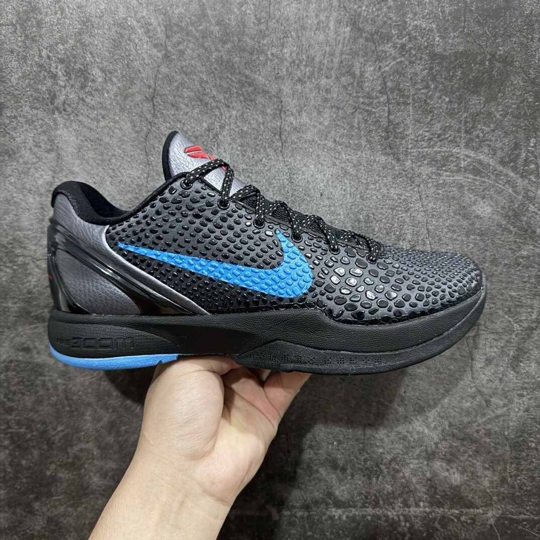 New NK Zoom Kobe 6 Protro Dark Knight Men\'s Athletic Shoes