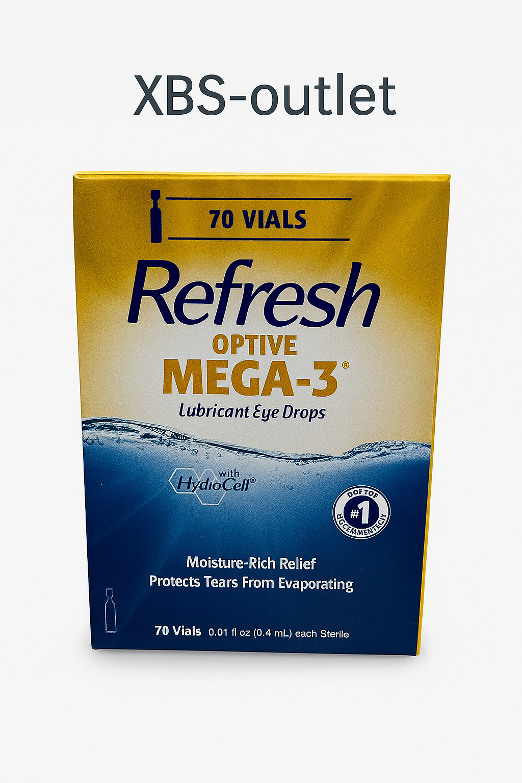 Refresh Optive MEGA-3 Preservative-Free Lubricating Eye Drop, 70 Vials Refresh Optive MEGA-3 Preservative-Free Lubricating Eye Drop, 70 Vials