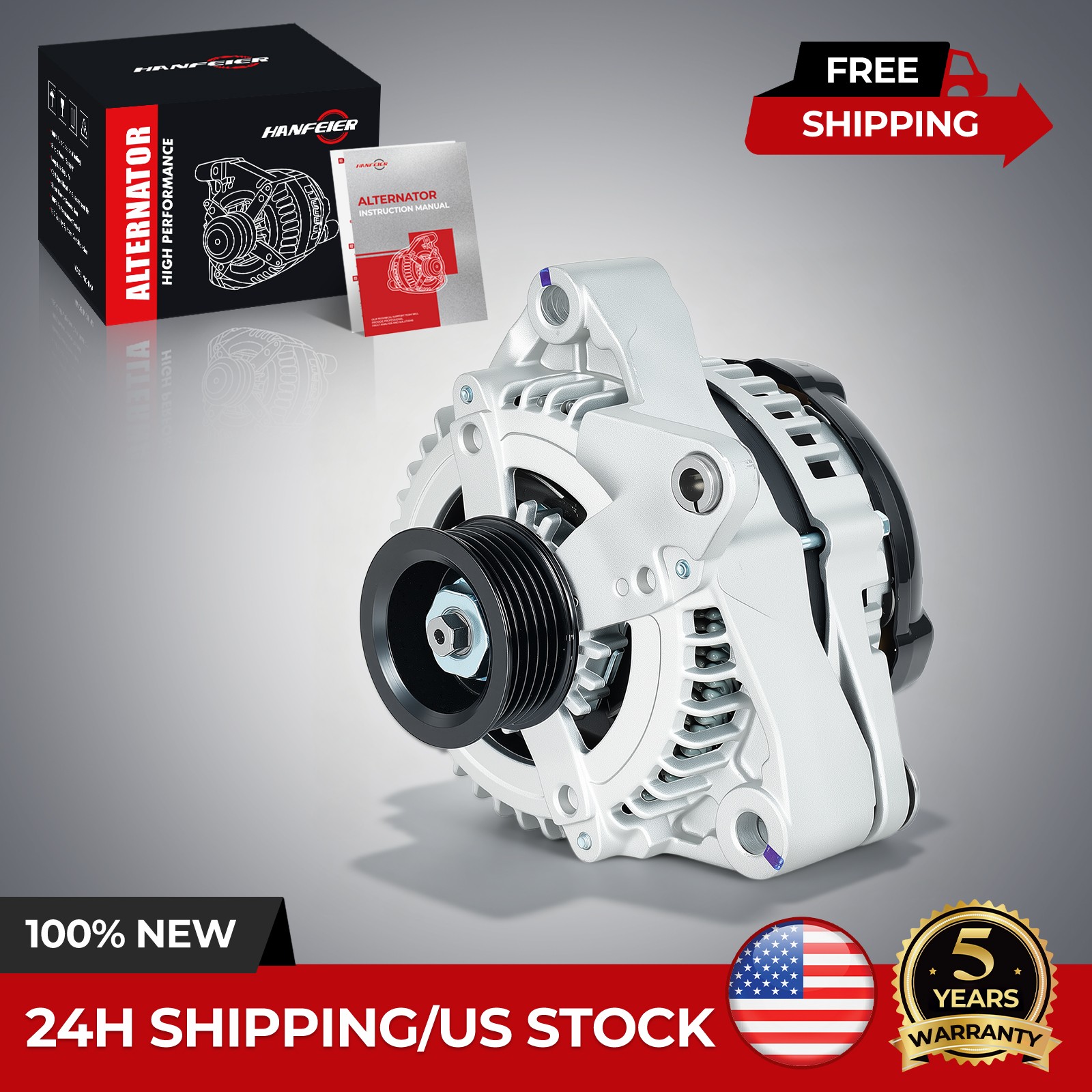 Alternator For 2003-2006 Toyota Tundra 2005-2007 Toyota Land Cruiser 4.7L 13994