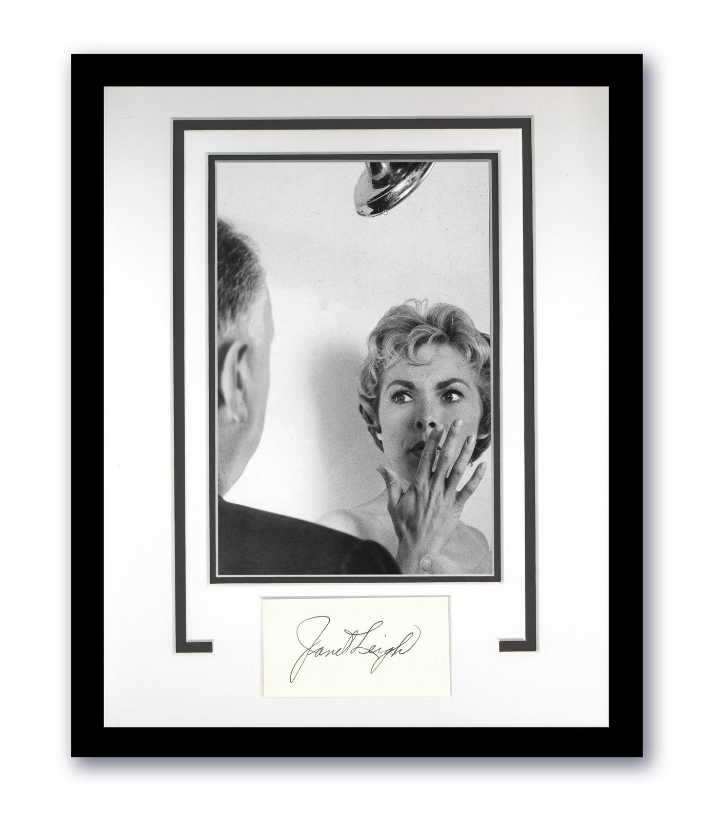 Psycho Janet Leigh Autographed Signed 11x14 Framed Photo Hitchcock Horror ACOA