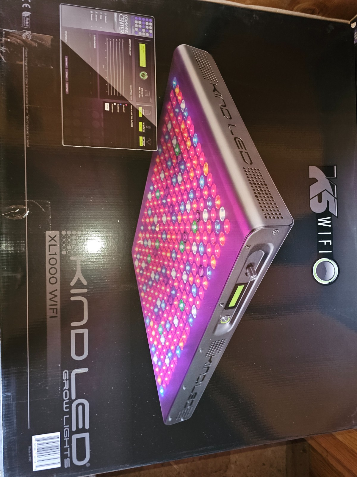 Kind LED K5 Series XL1000 WIFI LED Grow Light Kind LED K5 Series XL1000 WIFI LED Grow Light