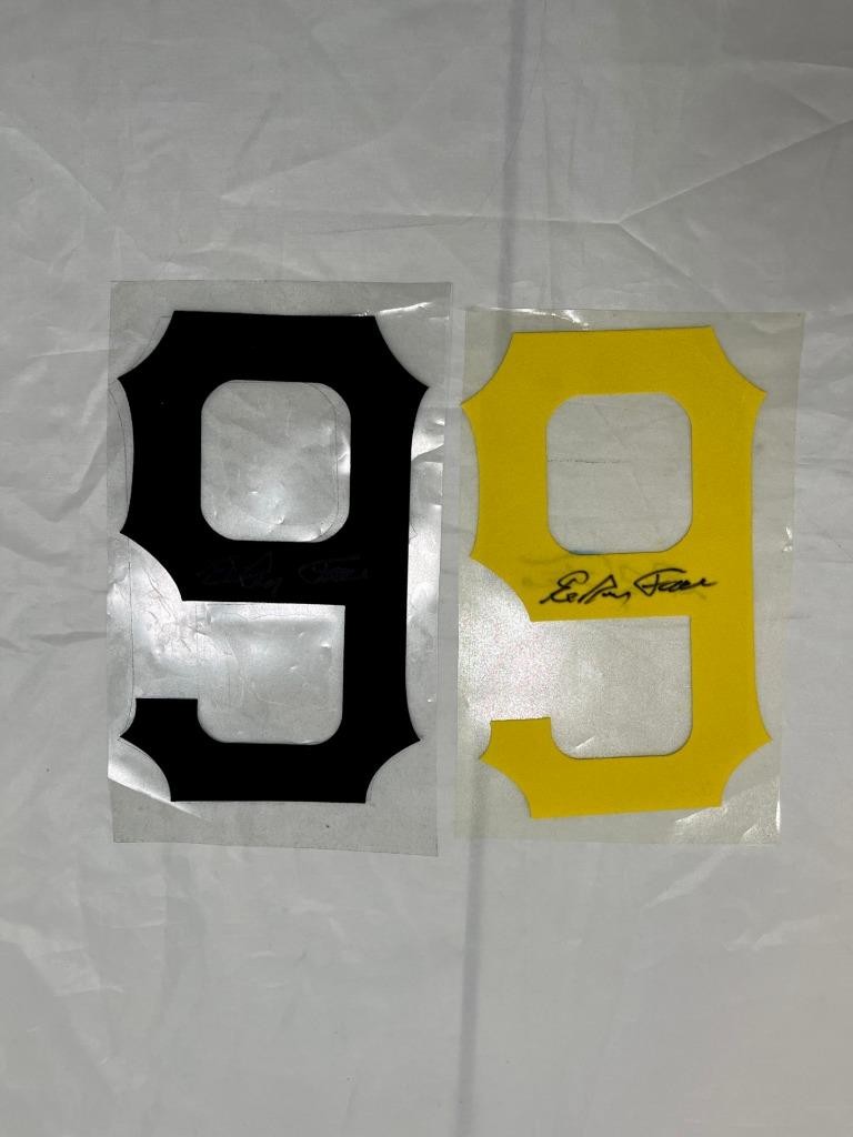 ElRoy Roy Face Signed/Autographed Jersey Numbers Pirates 6 Black/Yellow 6X All S