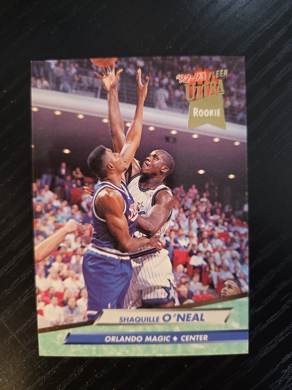 1992-93 Shaquille O'Neal Fleer Ultra RC Rookie #328 1992-93 Shaquille O'Neal Fleer Ultra RC Rookie #328