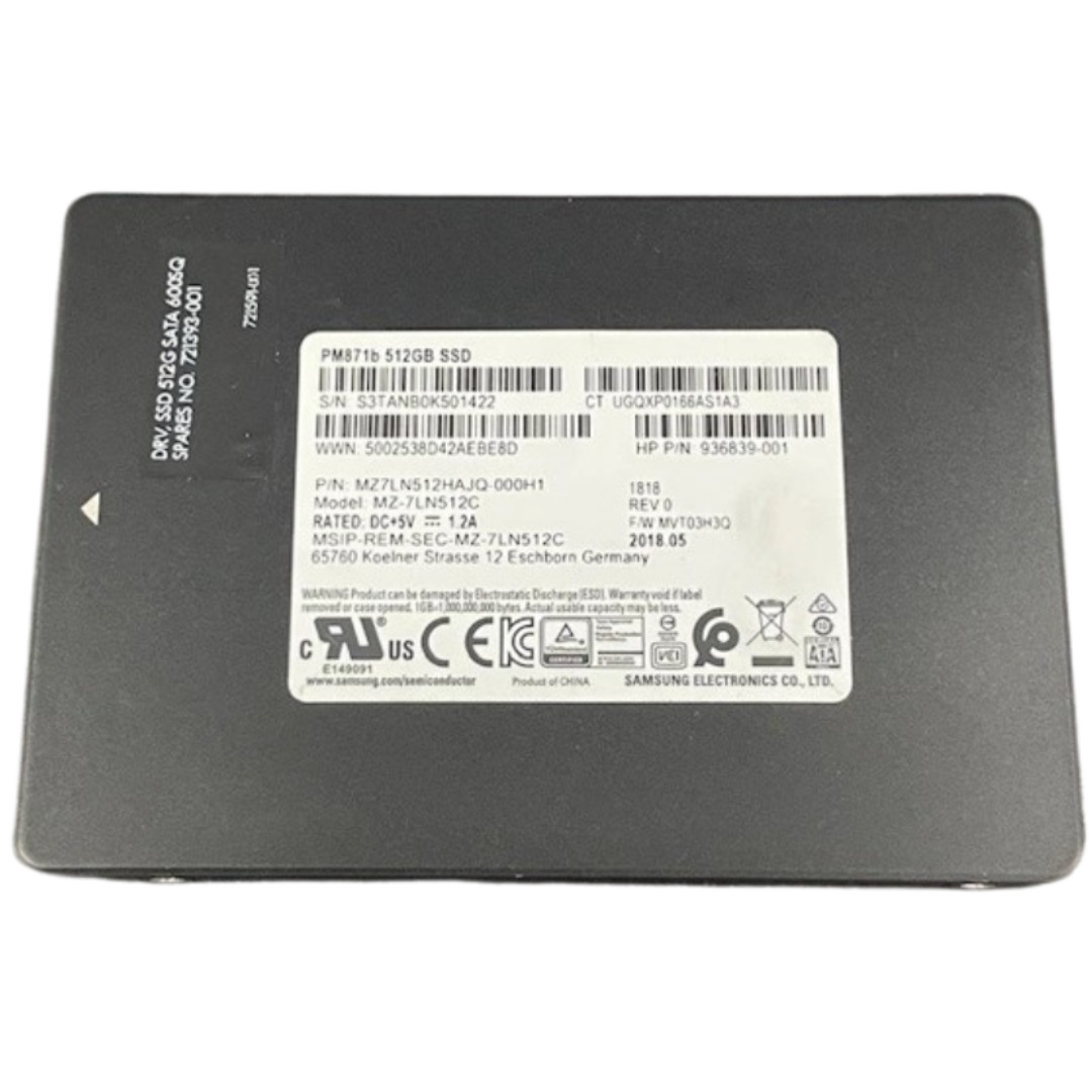 Samsung PM871b 512GB 2.5