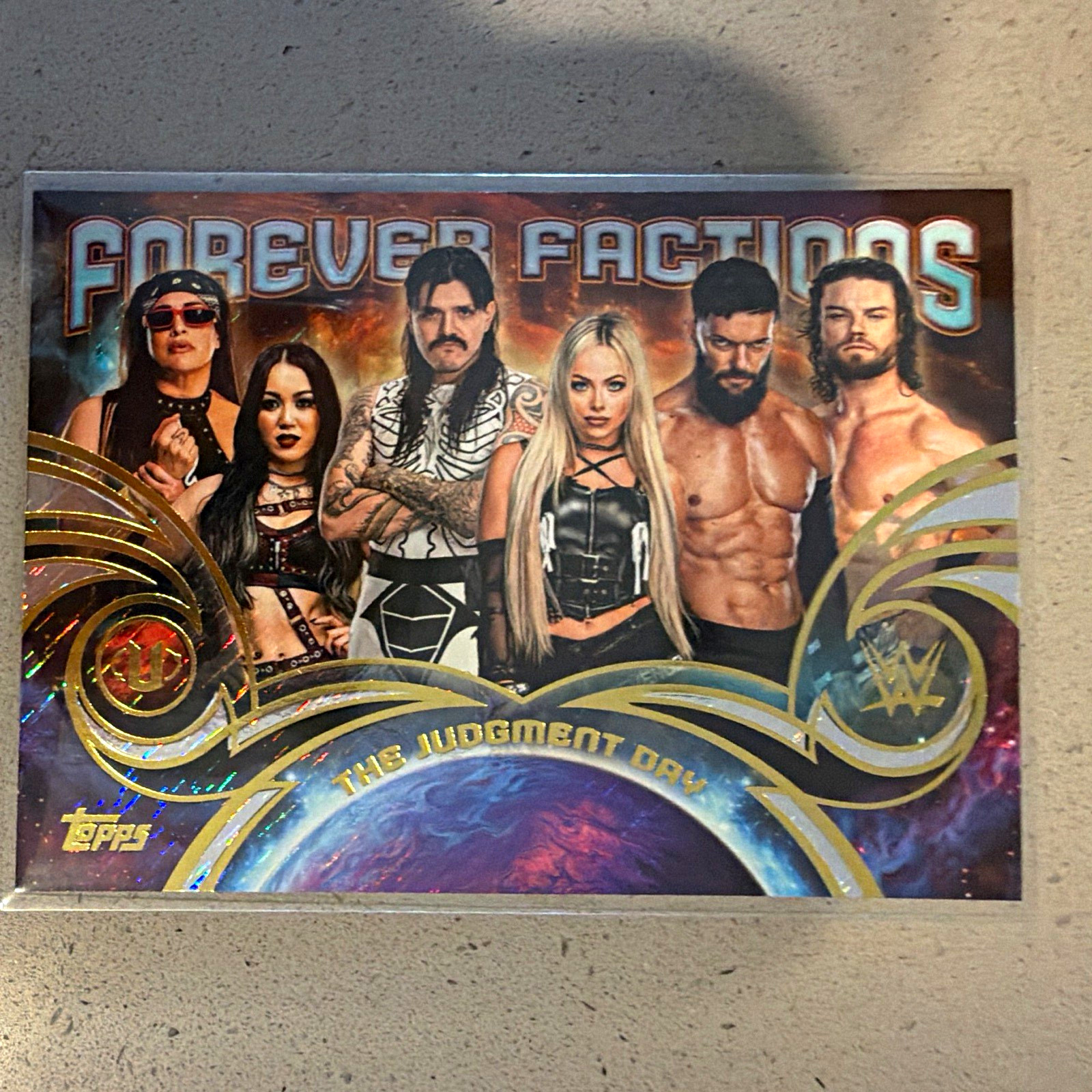 Topps 2024 WWE Forever Factions Insert FF-1 Topps 2024 WWE Forever Factions Insert FF-1