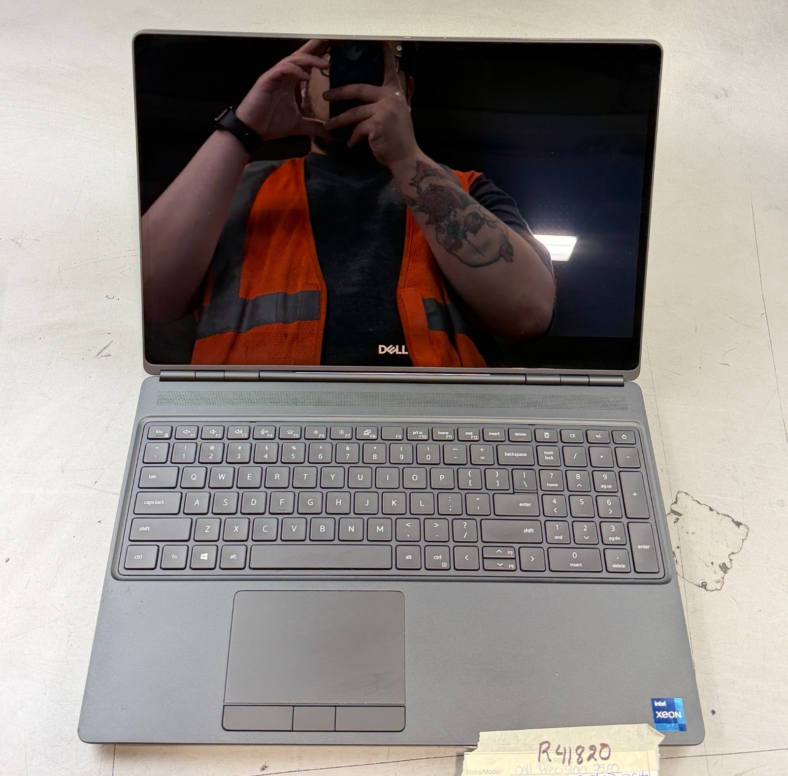 Dell Precision 7560 Xeon W-11955M / 64GB RAM / RTX A3000 / NO SSD -RL6706