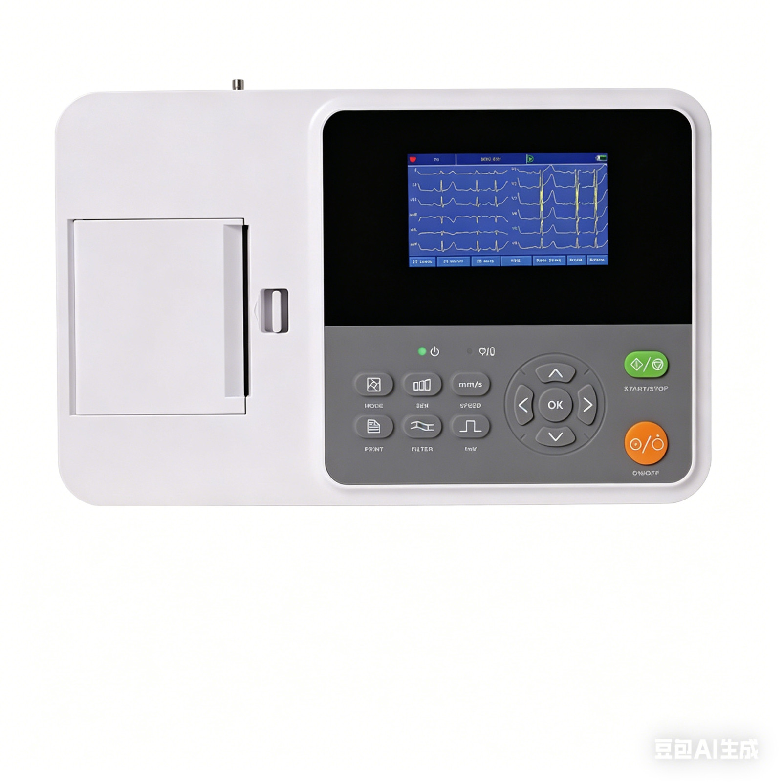 CONTEC E3 Portable 3-Channel 12-Lead ECG/EKG Machine with Printer + PC Software CONTEC E3 Portable 3-Channel 12-Lead ECG/EKG Machine with Printer + PC Software
