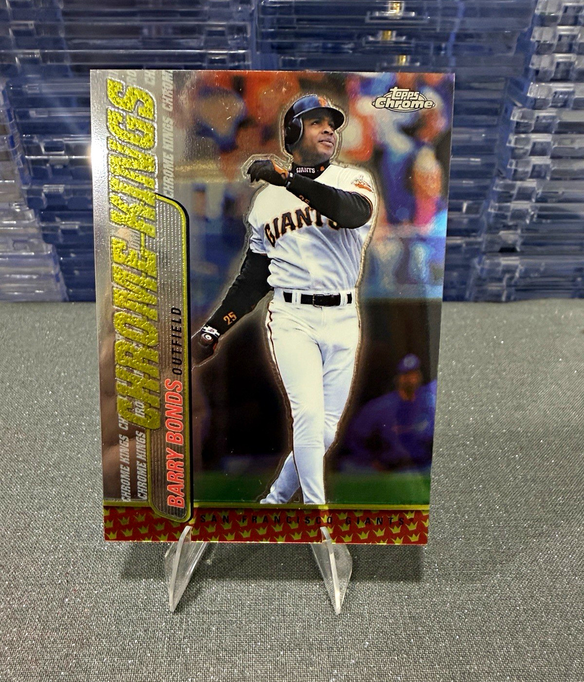 Topps 2000 Topps Chrome - Chrome Kings Barry Bonds #CK7 San Francisco Giants