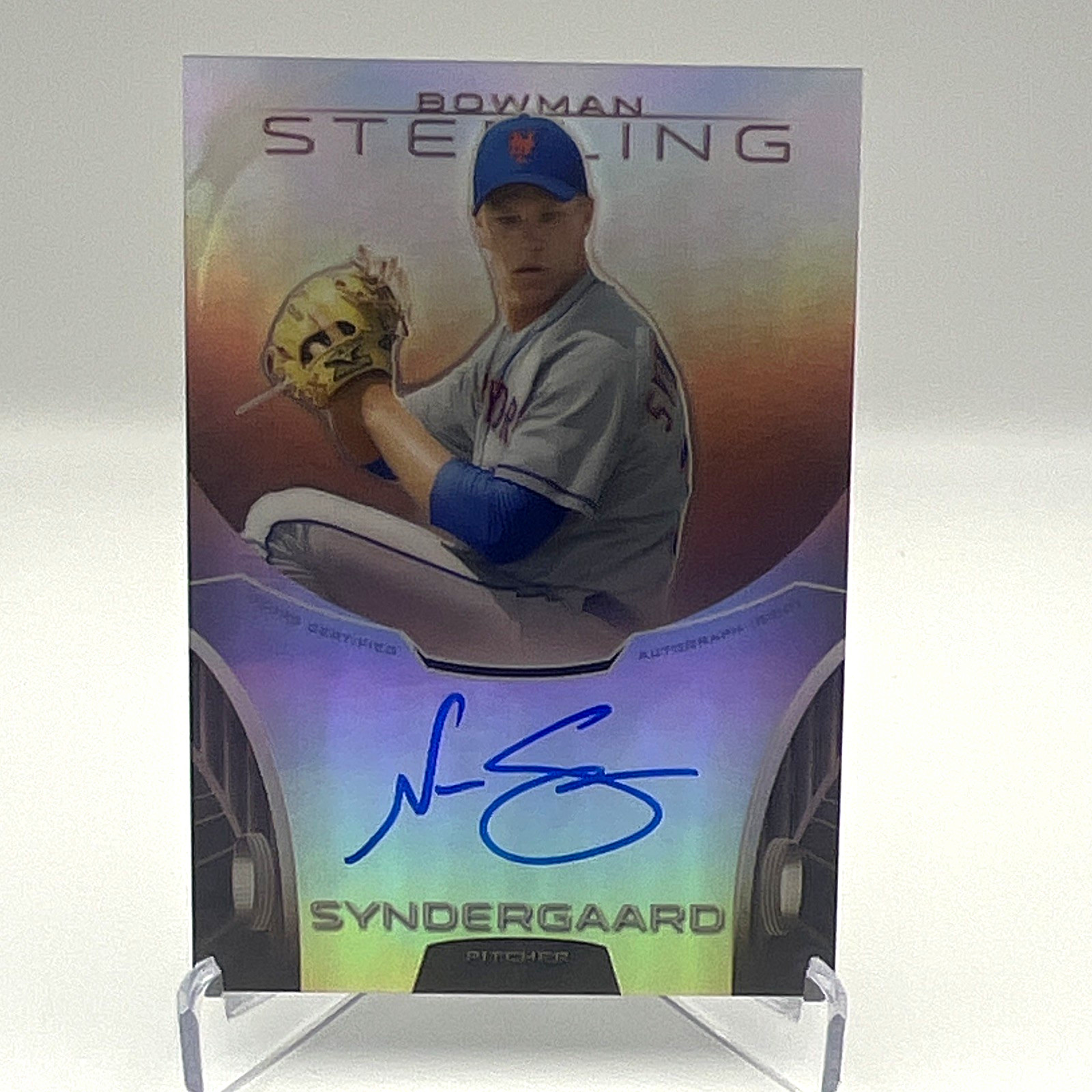Topps 2013 Bowman Sterling Noah Syndergaard Auto Ruby Refractor /99 #BSAP-NS