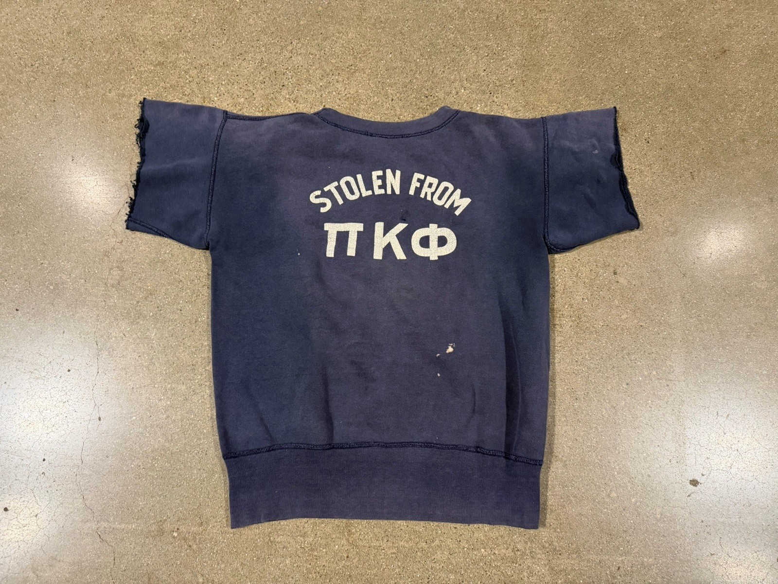 Vintage Stolen From Pi Kappa Phi 1950s Sweatshirt Fraternity College Blue Sz M Vintage Stolen From Pi Kappa Phi 1950s Sweatshirt Fraternity College Blue Sz M