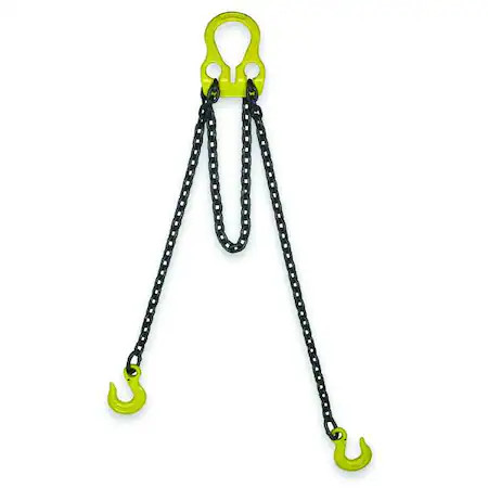 Lift-All 30003G10 Chain Sling, 9/32 In Size, G100, 6 Ft L Lift-All 30003G10 Chain Sling, 9/32 In Size, G100, 6 Ft L
