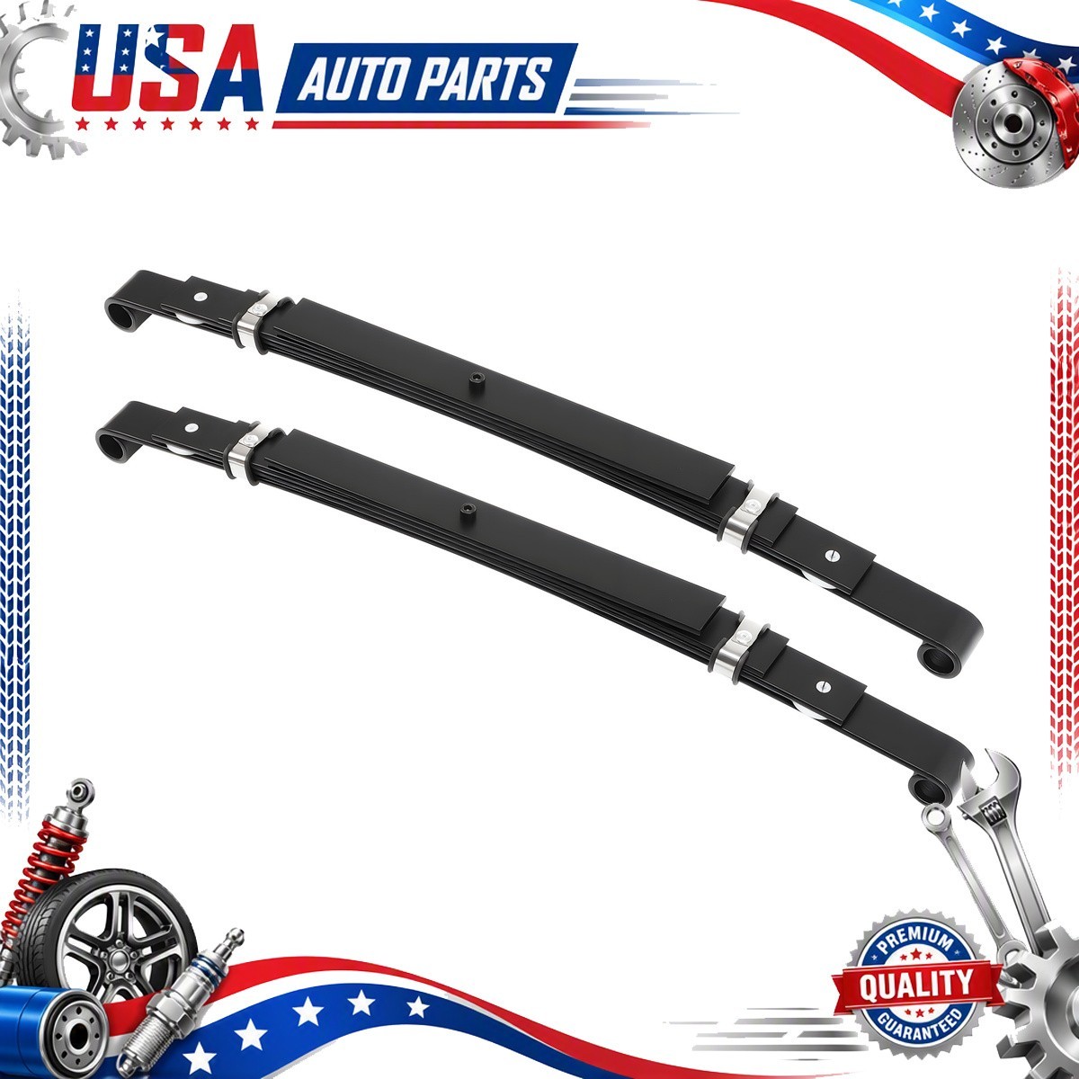rear leaf spring Set Of 2 for precedent 2004 leaf spring kit Heavy 2PC rear leaf spring Set Of 2 for precedent 2004 leaf spring kit Heavy 2PC