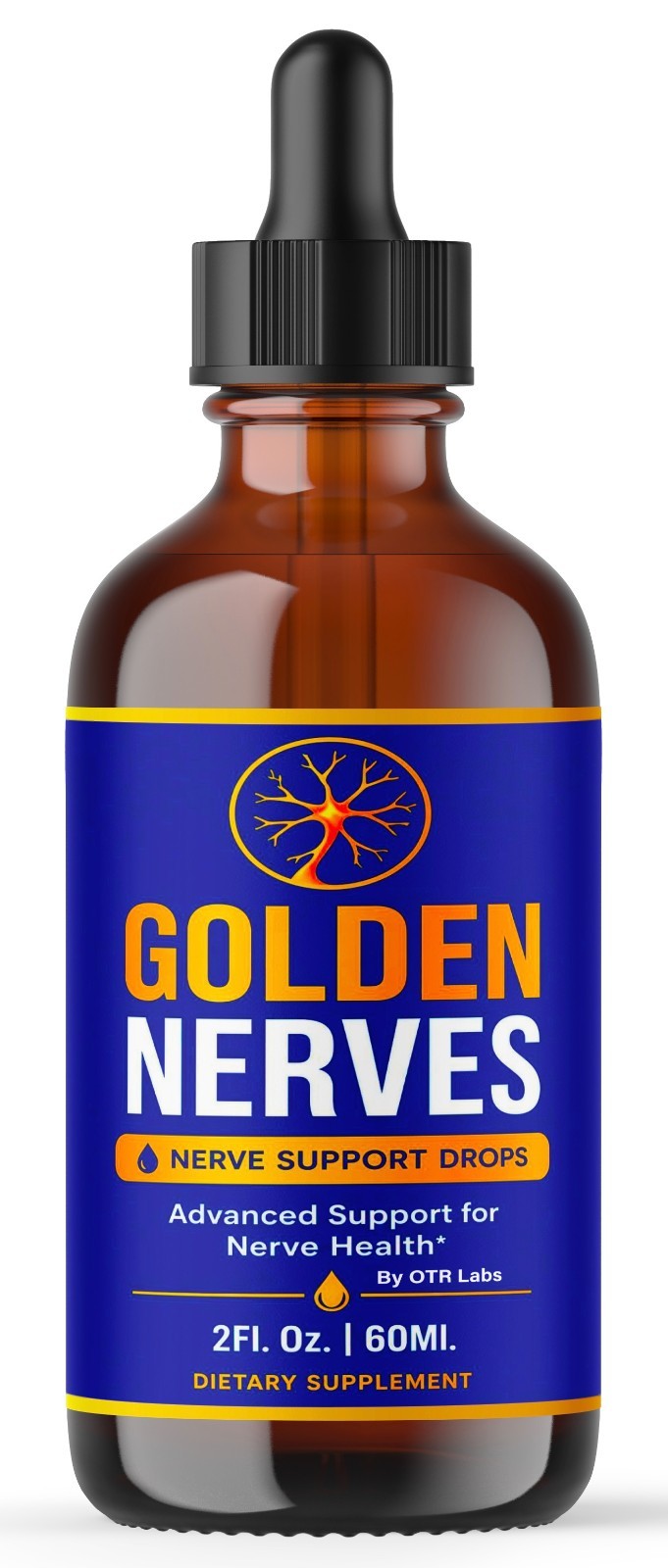 Golden Nerves Drops, Goldennerve Advanced Formula Dietary Supplement 30 servings