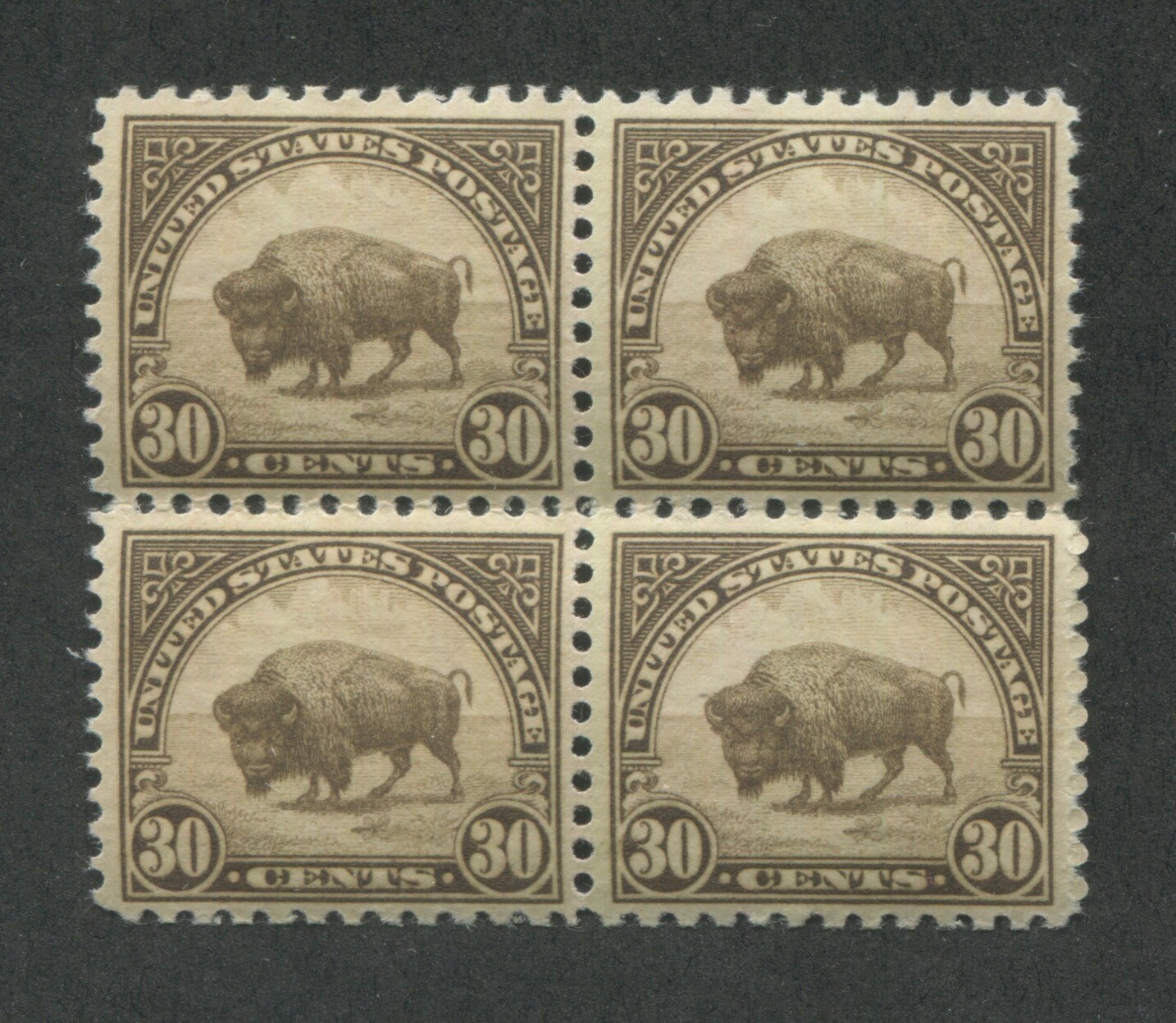 1931 United States Postage Stamp #700 Mint Never Hinged VF OG Block of 4