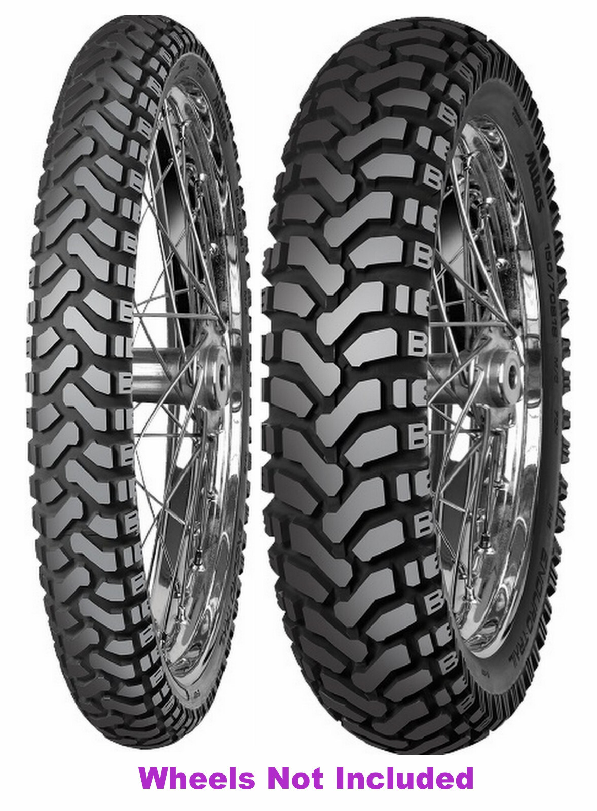 New Mitas ENDURO TRAIL (E-07) 90/90-21 & 130/80B17 Tires KLR650/XL600R/DR650SE