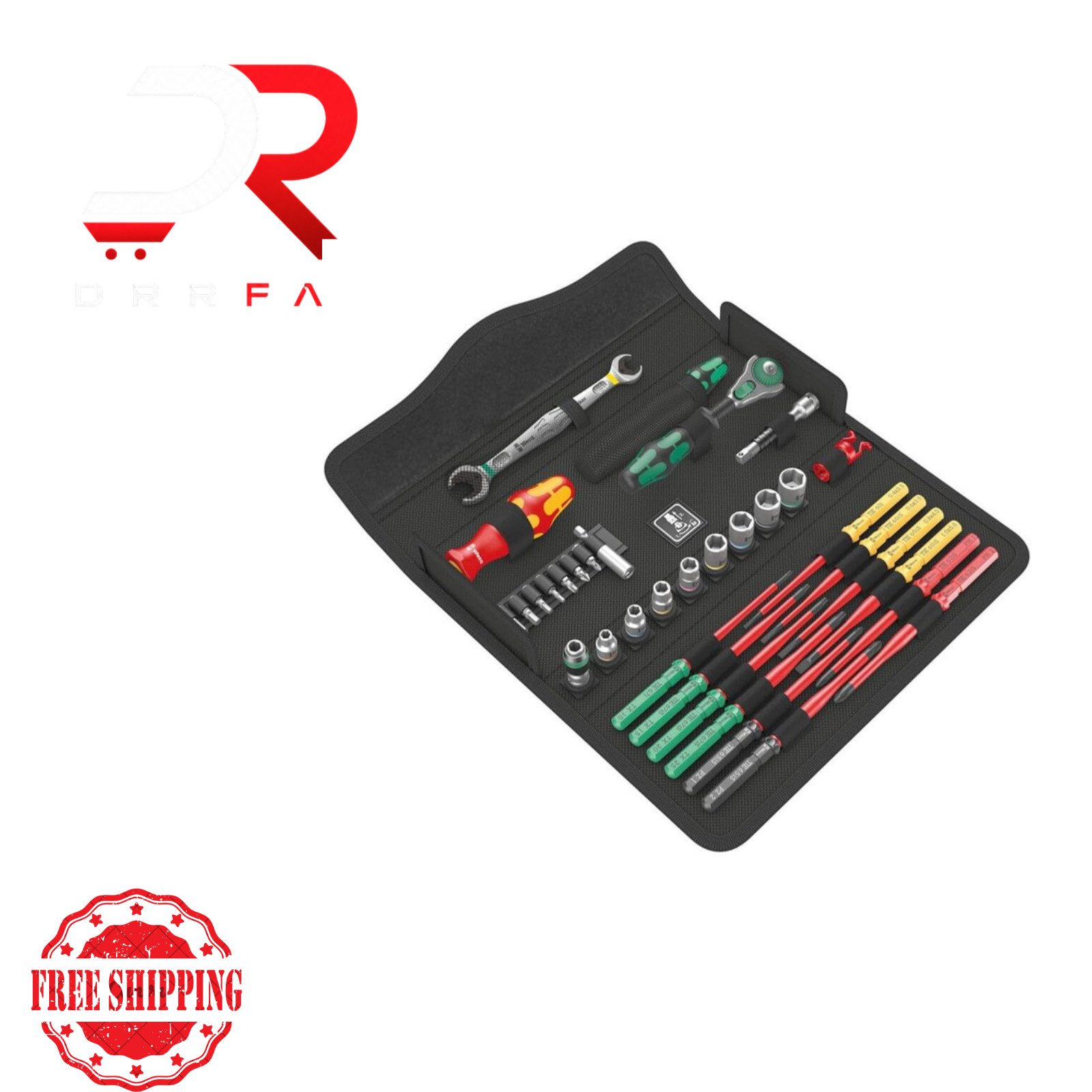 Wera 5135870001 Kraftform Kompakt W 2 Maintenance, 35 Pieces