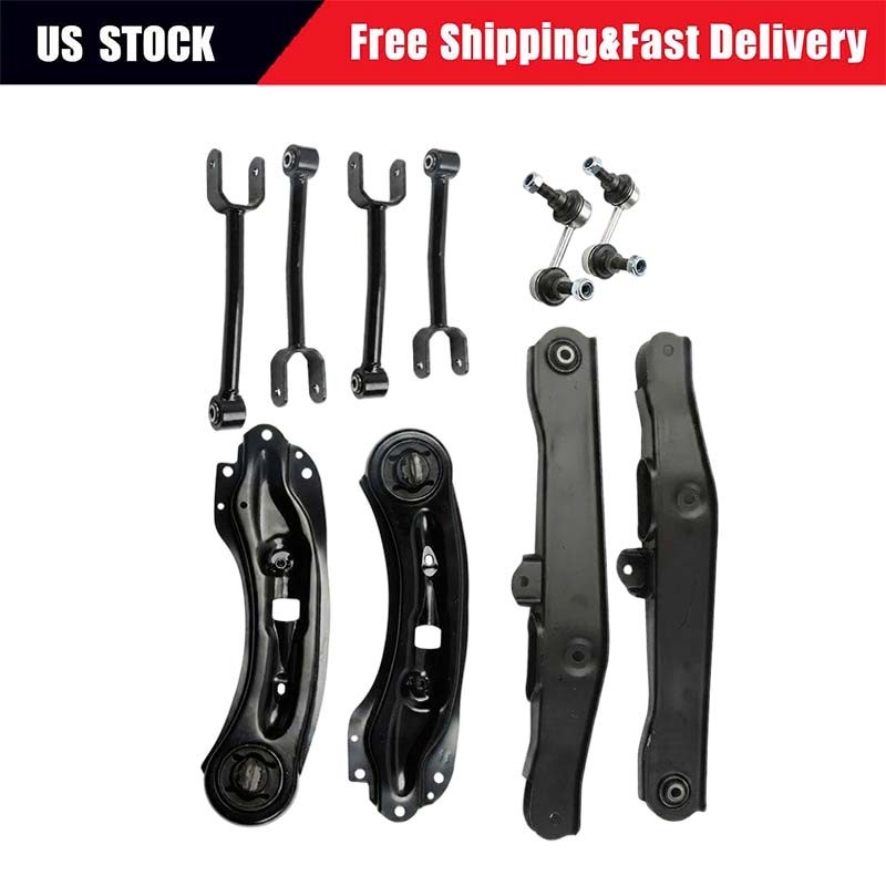 10*Rear Upper & Lower Control Arm & Sway Bar Link For 2011-2020 Dodge Journey