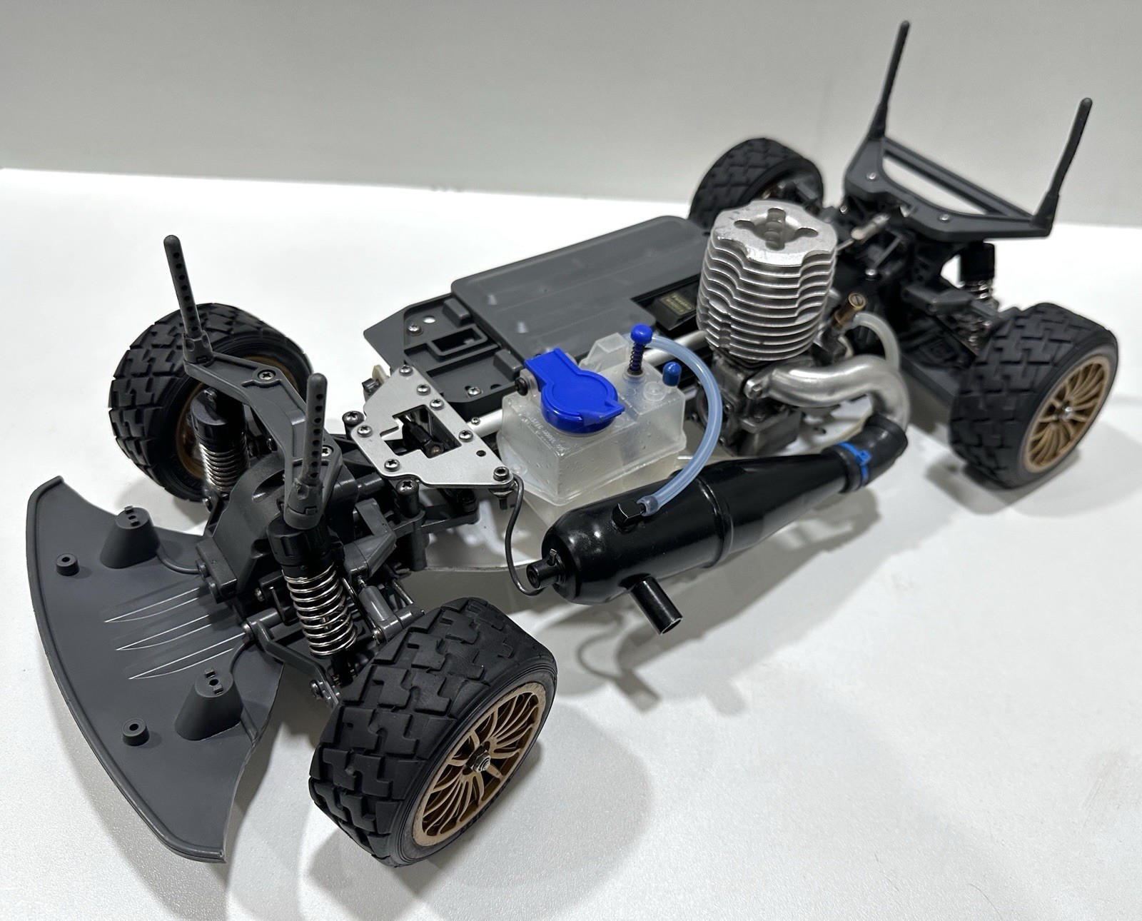 Tamiya TGX-Mk.1 TS ~ 4WD 1/8 Nitro Touring Car Powered By OS Max 18CV-R Engine