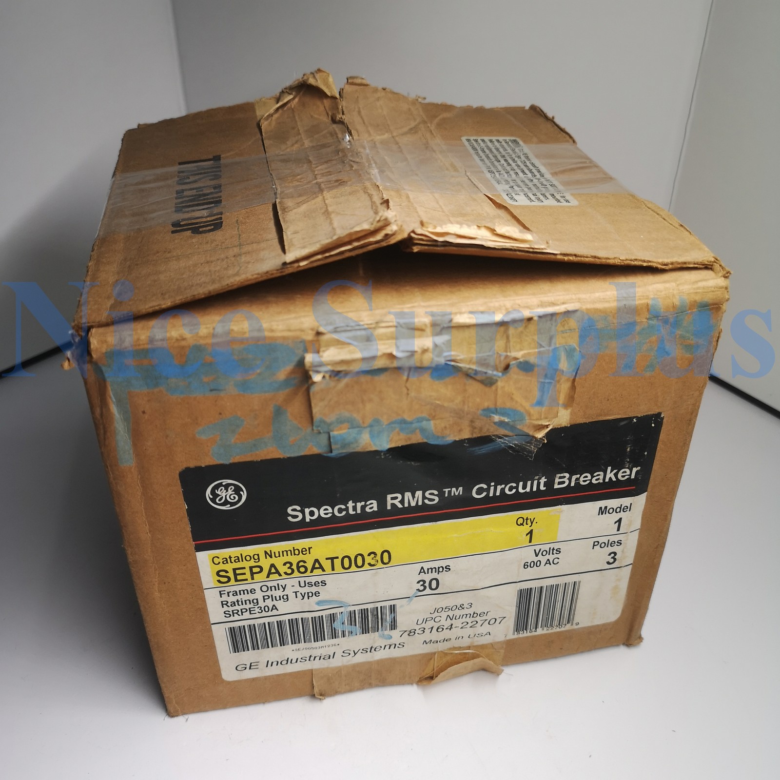 GE Circuit Breaker SEPA36AT0030 #204259-29