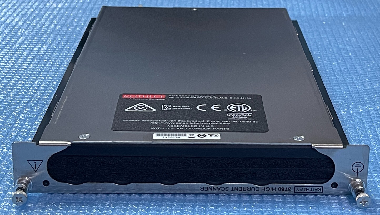 New Keithley 3760 High Current Scanner 10-CHANNEL HIGH CURRENT MULTIPLEXER Card