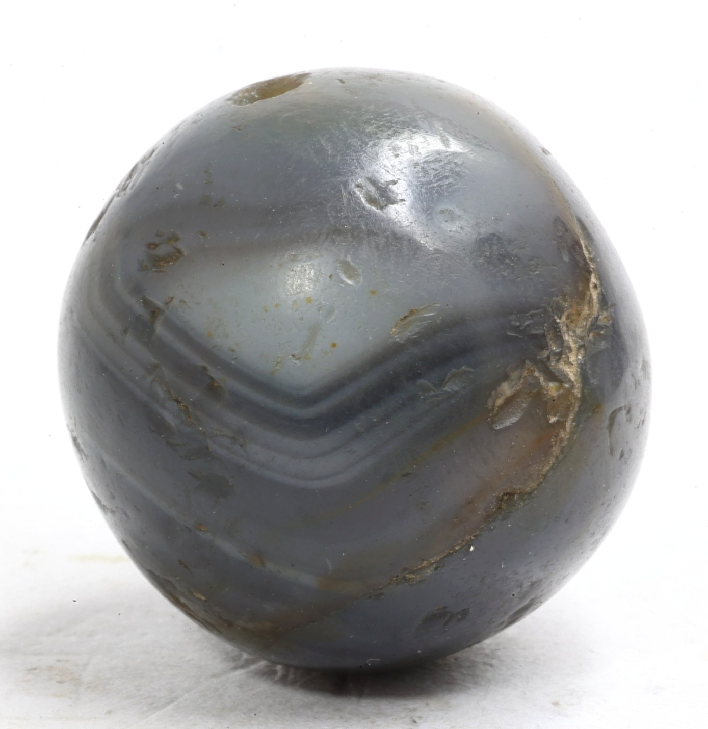 26mm Large Antique Himalayan Tibetan Banded Agate Old Dzi Talisman Eye Bead 26mm Large Antique Himalayan Tibetan Banded Agate Old Dzi Talisman Eye Bead