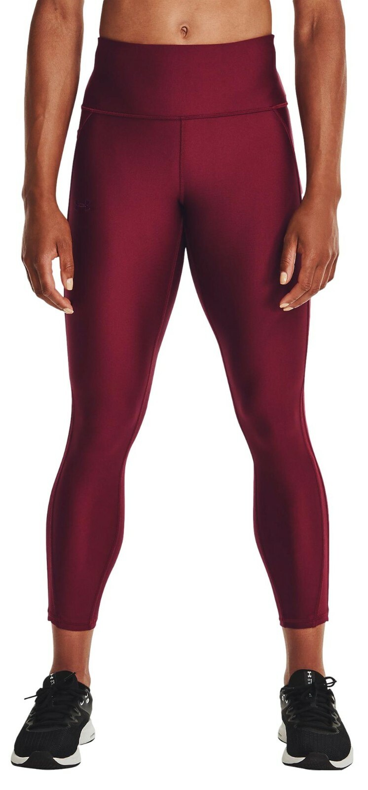 Under Armour Women\'s HeatGear No-Slip Shine Ankle Leggings 1369292-626
