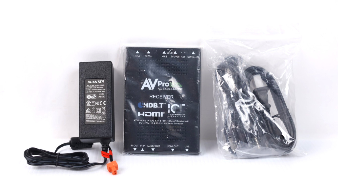 New AVPro Edge AC-EX70-444-RNE HDMI 2.0 over HDBaseT Receiver (230\') w709