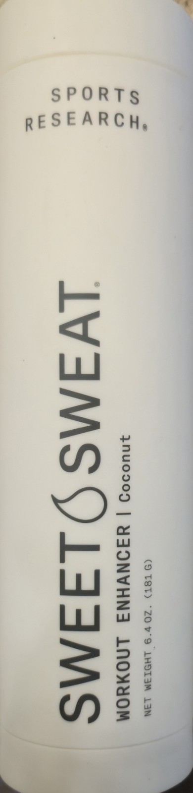 Sports Research SWEET SWEAT GEL 6 oz Stick Coconut 🥥 Scent  