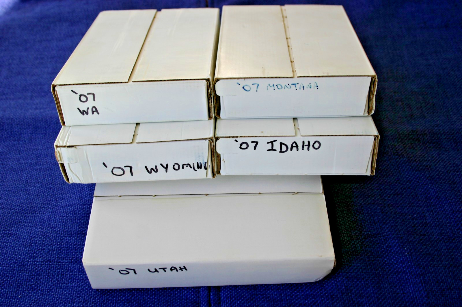 2007 P&D State Quarter set US MINT WRAP ROLLS OBW SEALED BOX R53 R54 R55 R56 R57