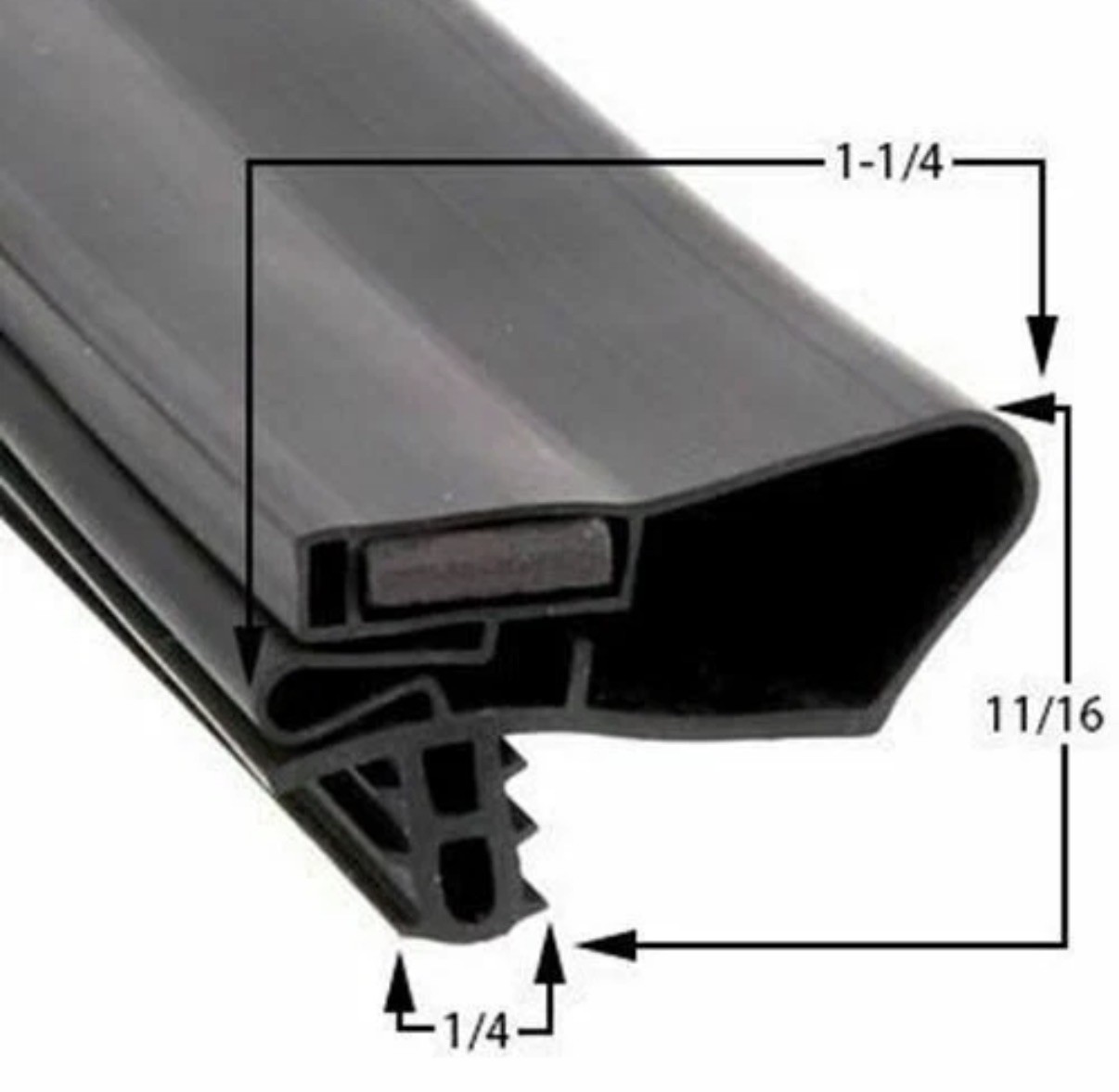 Hussmann Gasket-Black Magnetic 0428562 -  + Genuine OEM