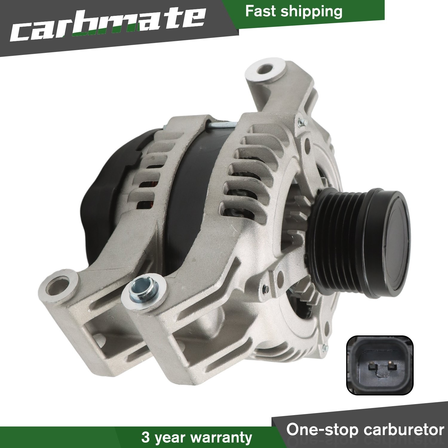 Alternator 160A 12V For Jeep Cherokee 2014-2019 Jeep Compass 2017-2022 L4 2.4L