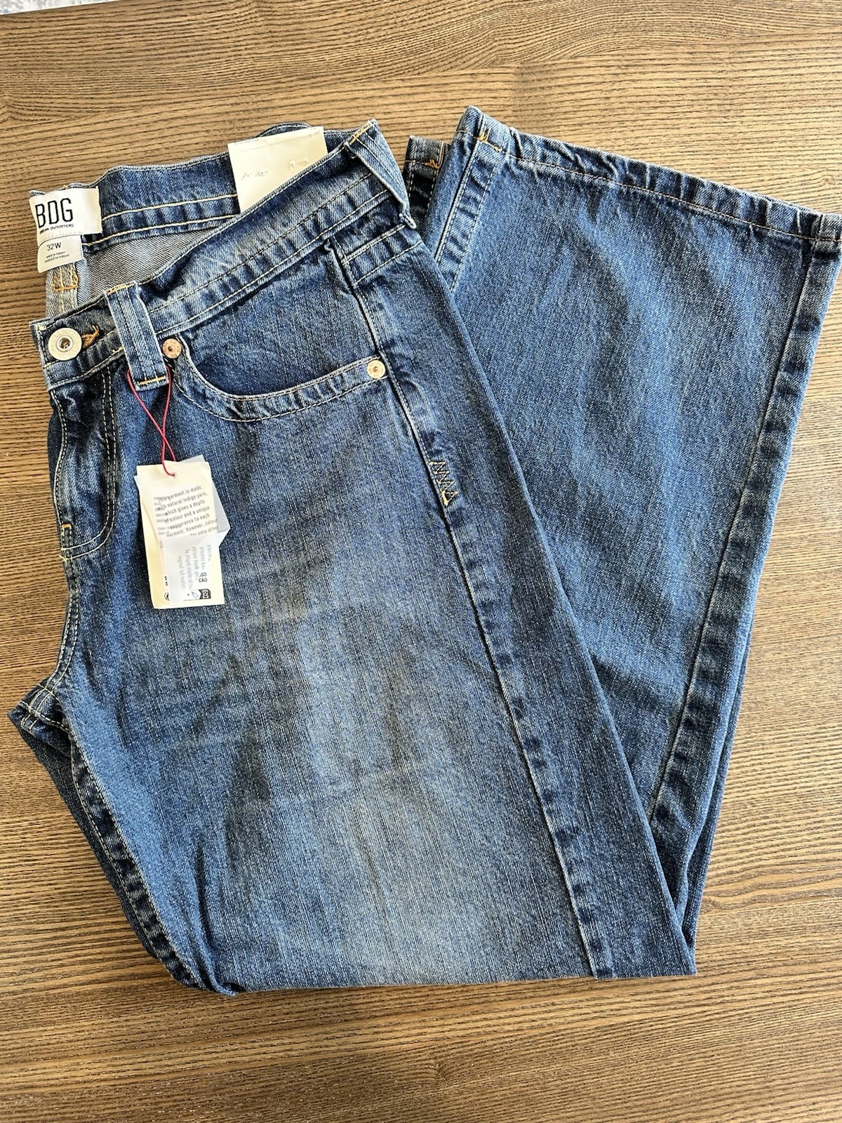 BDG Urban Outfitters Kayla Lowrider Jeans Low Rise Slouchy Boyfriend Size 32W BDG Urban Outfitters Kayla Lowrider Jeans Low Rise Slouchy Boyfriend Size 32W