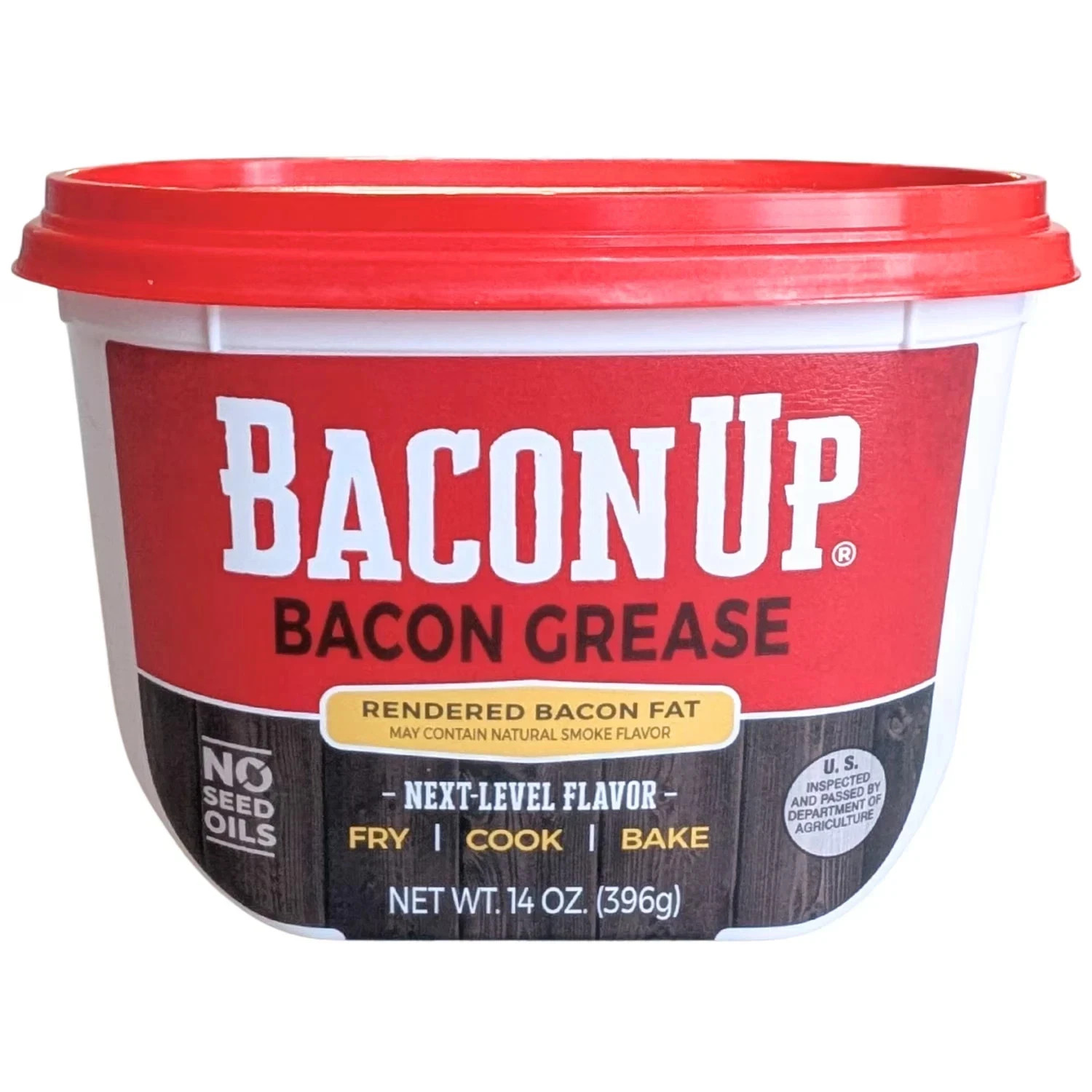 Bacon Up Bacon Grease Rendered Bacon Fat for Frying, Cooking, Baking, 14 ounces, Bacon Up Bacon Grease Rendered Bacon Fat for Frying, Cooking, Baking, 14 ounces,