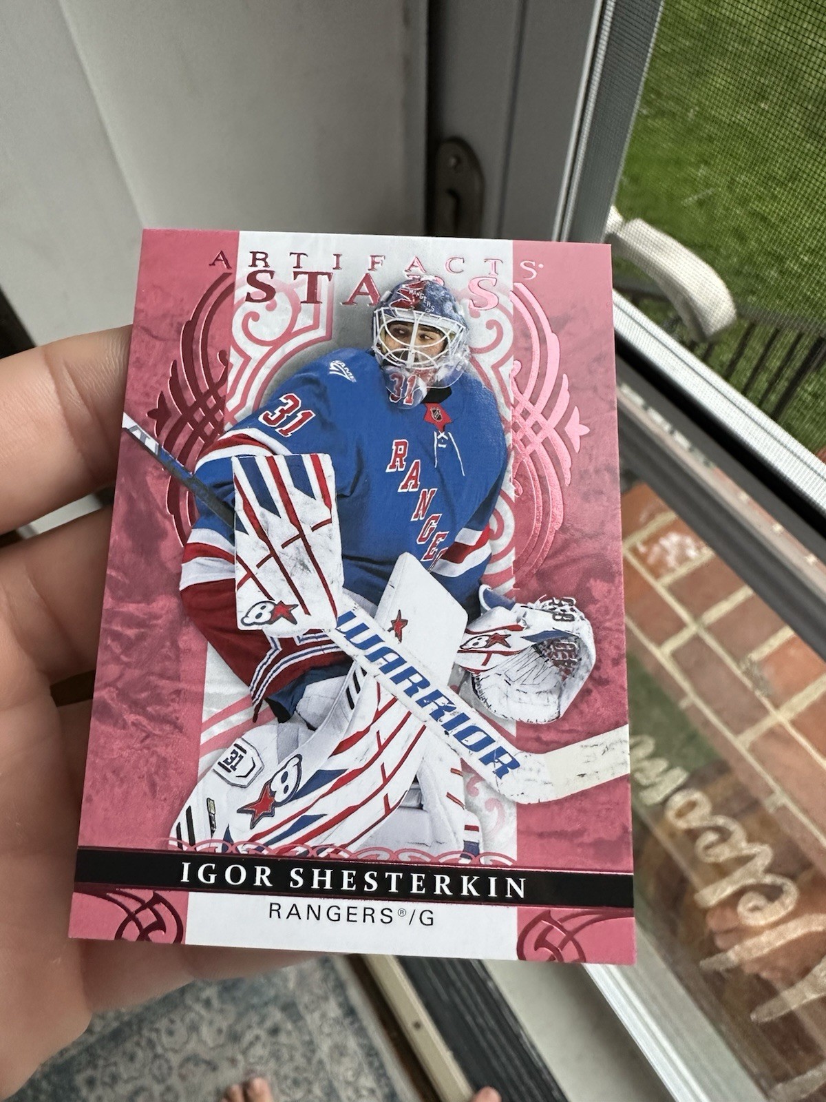 Igor Shesterkin 2026-2027 Artifact Upper Deck Igor Shesterkin 2026-2027 Artifact Upper Deck