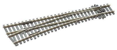 Peco SL-96 HO Scale Left Switch #6 Code 100 Insul