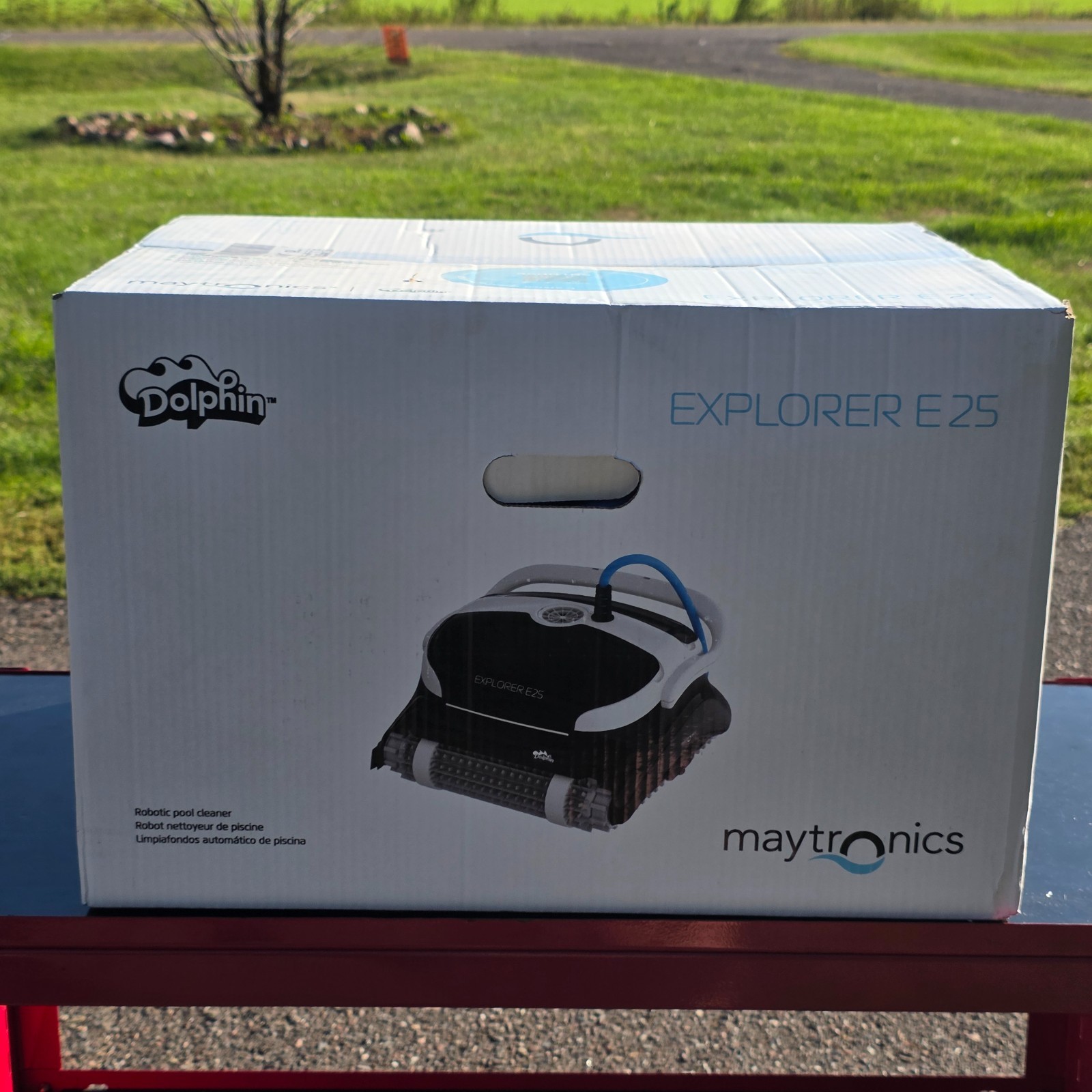Maytronics Dolphin Explorer E25 Robotic Pool Cleaner Vacuum WiFi NEW
