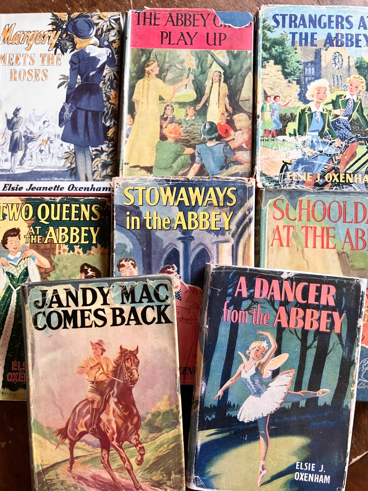 The Abbey Girls Lot Elsie Oxenham Margery Queen Stowaways Strangers Dancer Jandi The Abbey Girls Lot Elsie Oxenham Margery Queen Stowaways Strangers Dancer Jandi