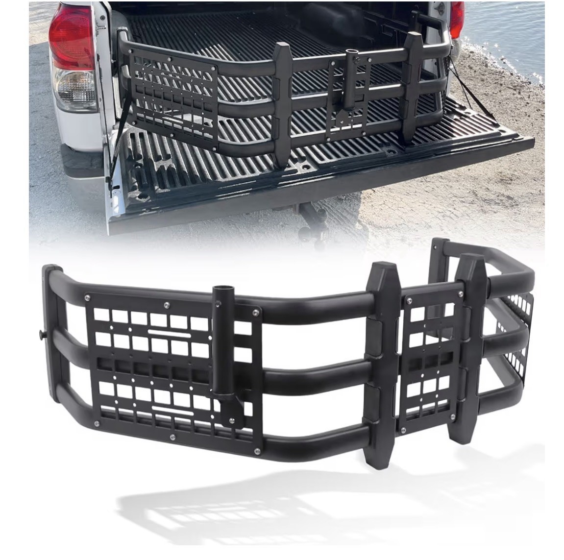 Trumgeta Truck Bed Extender Fit for Ford F-150 2021-2026, Dodge Ram 1500 2019...