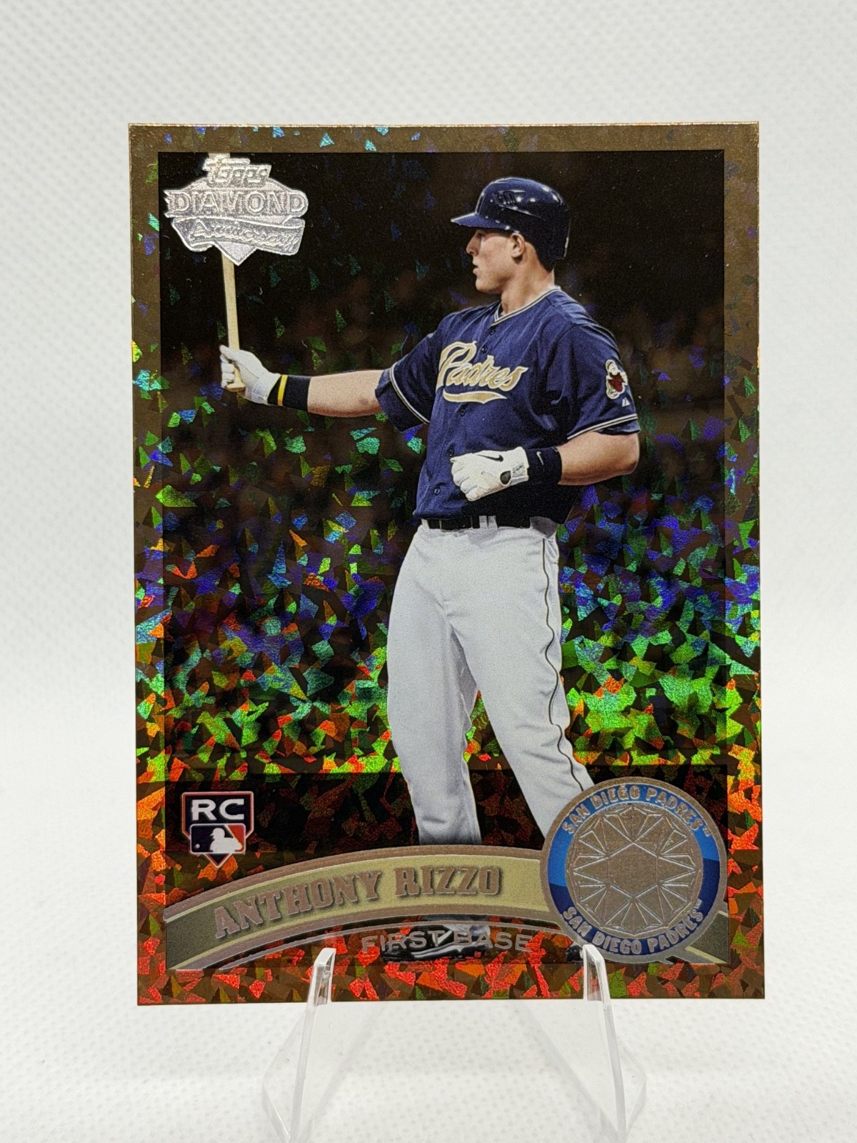 2011 Topps Update #US55 Anthony Rizzo Cognac Diamond Anniversary 2011 Topps Update #US55 Anthony Rizzo Cognac Diamond Anniversary