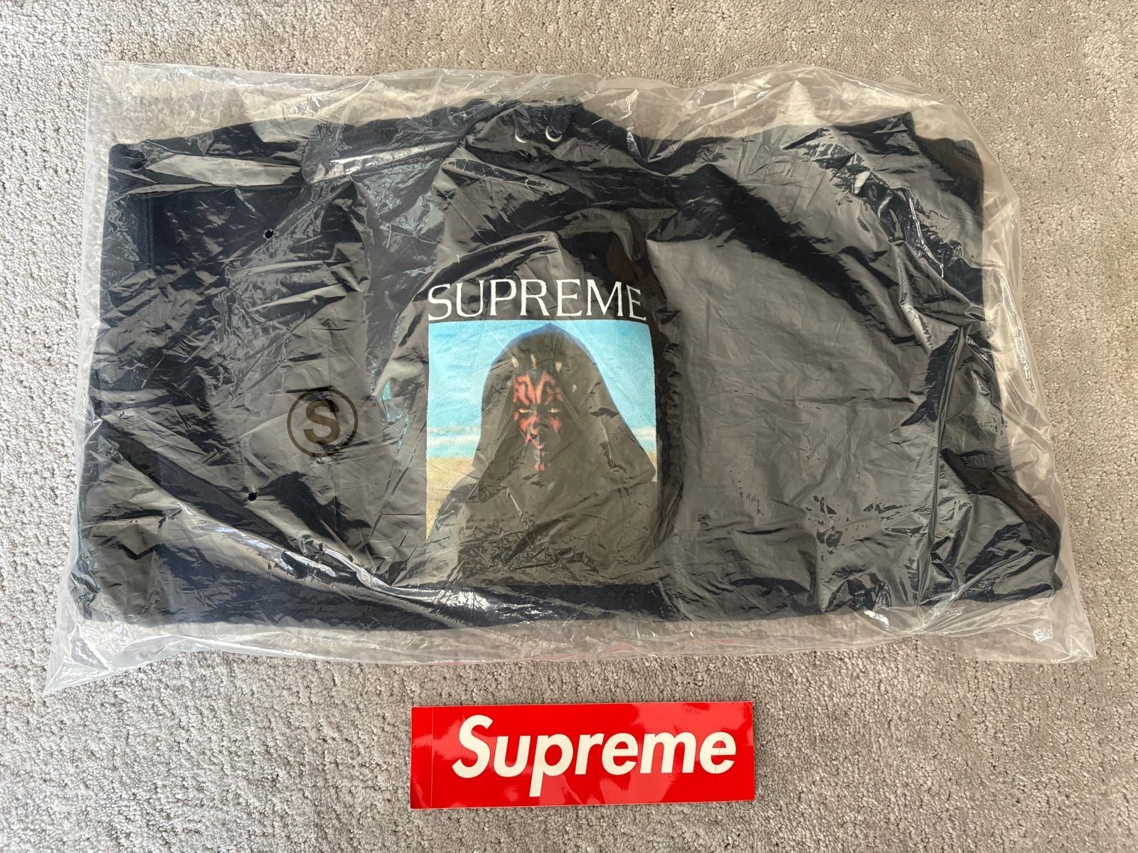 Supreme Sith Hooded Sweatshirt Blue Navy Small - comes with sticker Supreme Sith Hooded Sweatshirt Blue Navy Small - comes with sticker