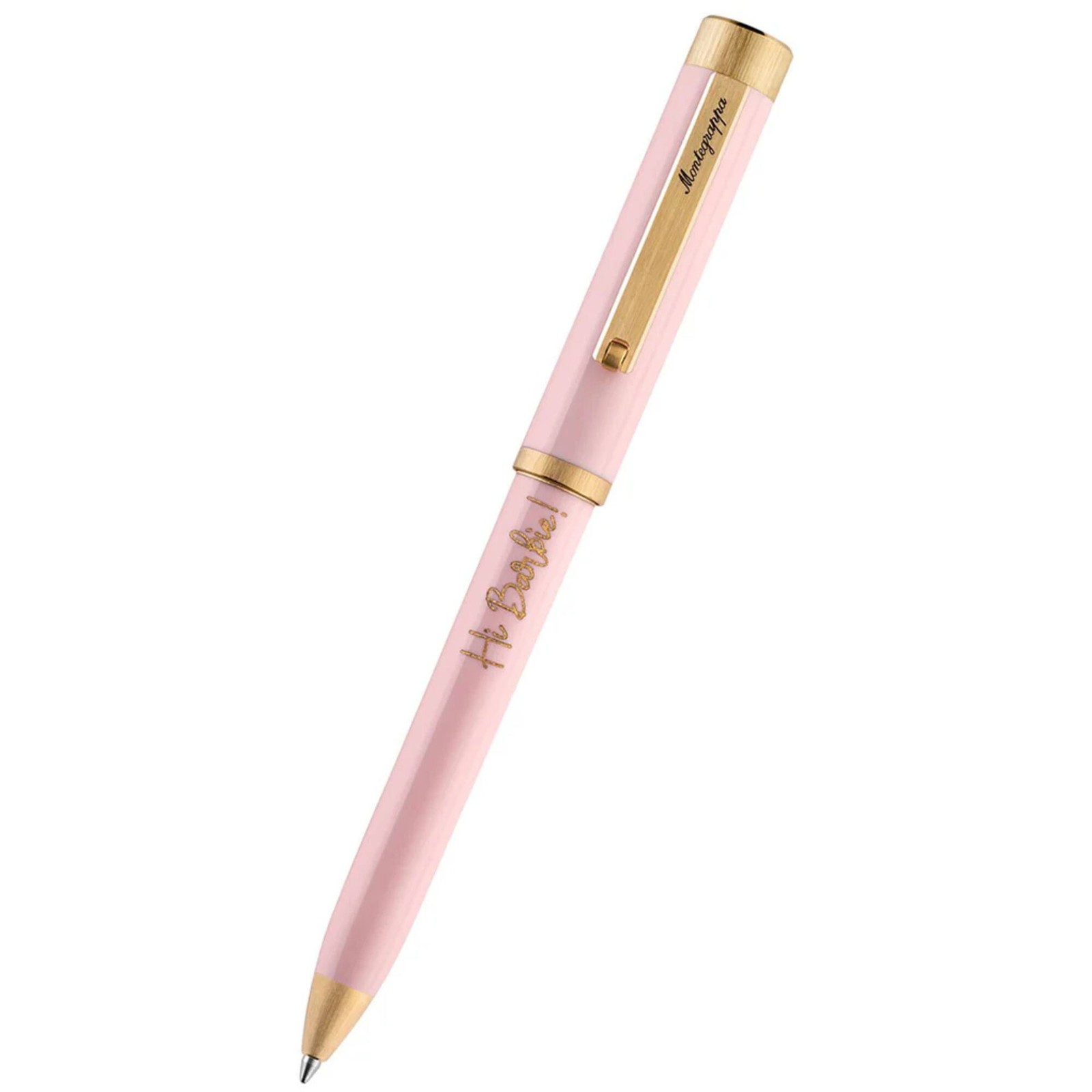 Montegrappa Ballpoint Pen Barbie The Movie Icon Pastel Pink Barrel ISZEBBAS_1