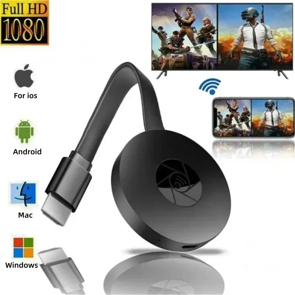 For Chromecast Wireless HDMI-Compatible HD Display Media Streaming_Video For Chromecast Wireless HDMI-Compatible HD Display Media Streaming_Video