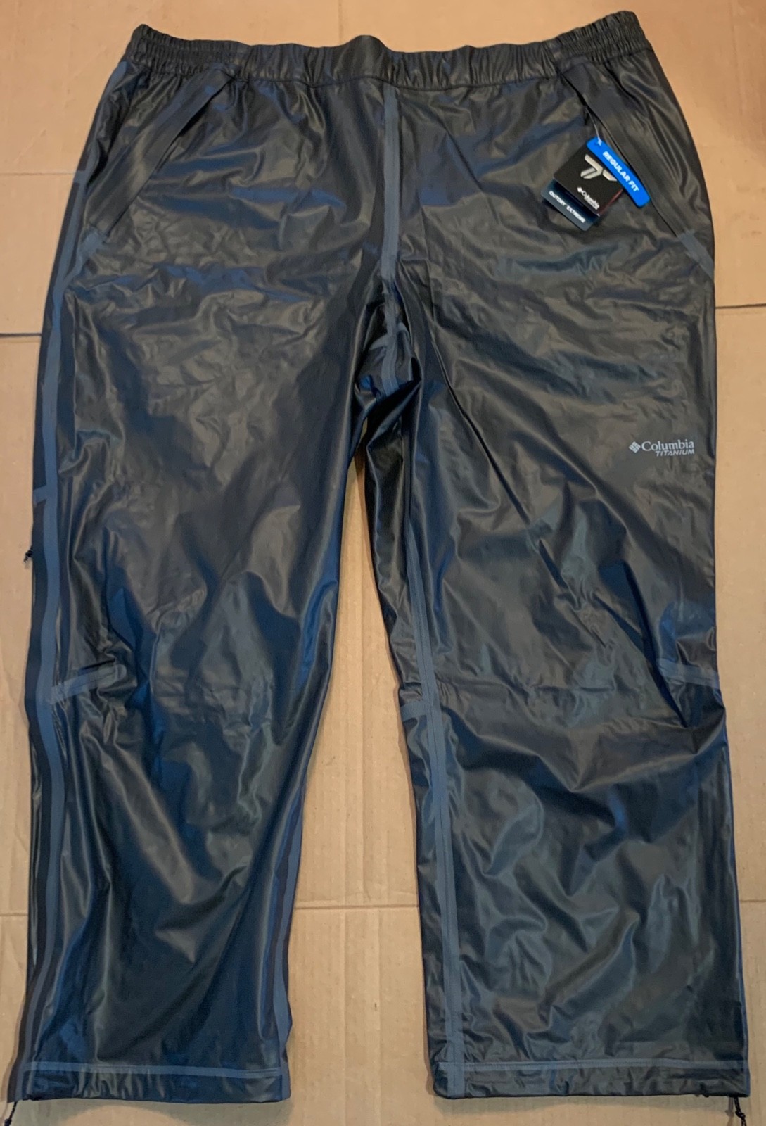 NWT $180 Columbia Women\'s Titanium OutDry Extreme Wyldwood Rain Pants Size 3X