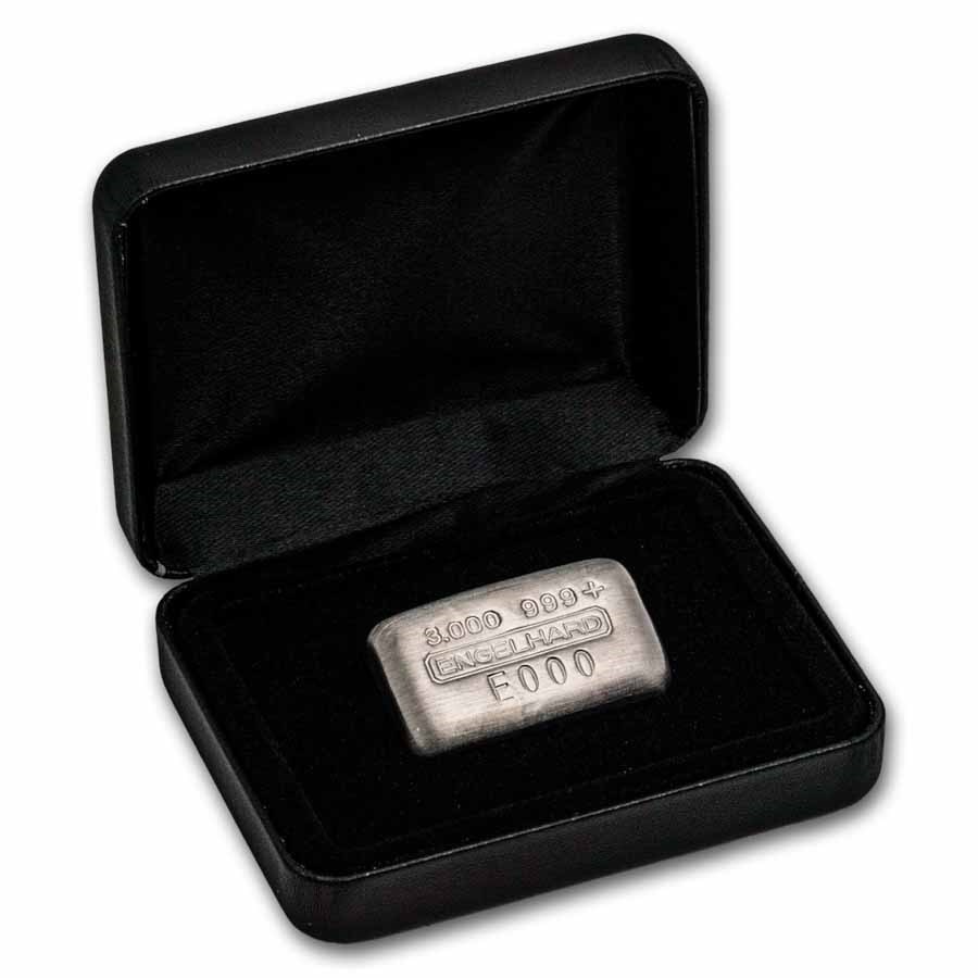 2025 Engelhard Revived 3 oz Silver Cast Bar w/ Box & COA