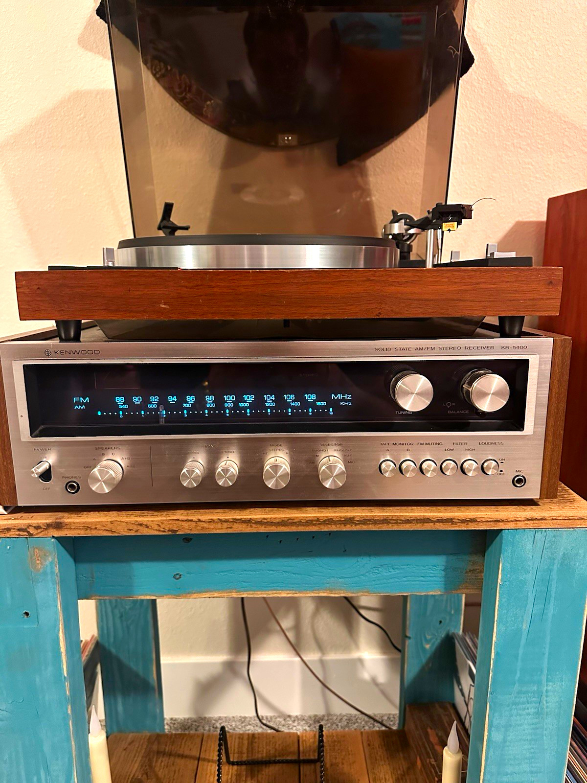Kenwood KR-5400 Solid State AM/FM Stereo Receiver Model KR-5400 MPN KR-5400